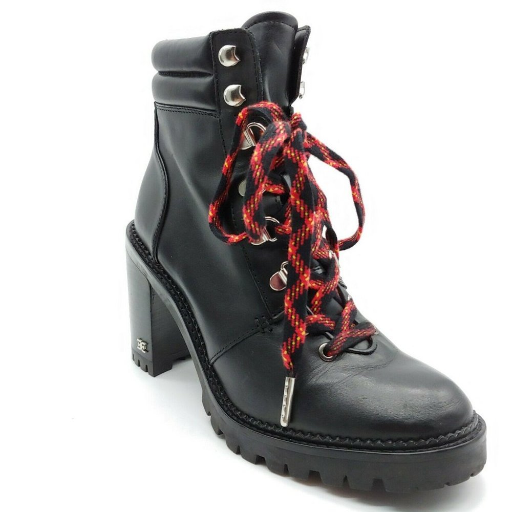Sam Edelman Sade Lace Up High Heel Ankle Boot